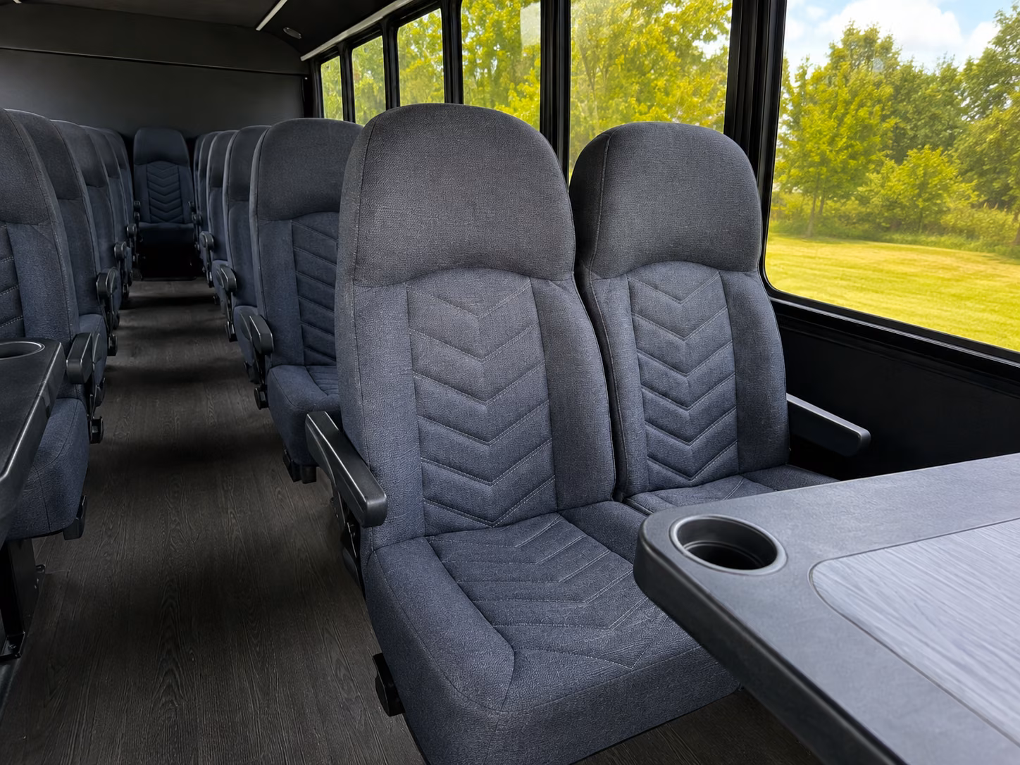 castle rock government and military charter bus rentals in castle rock