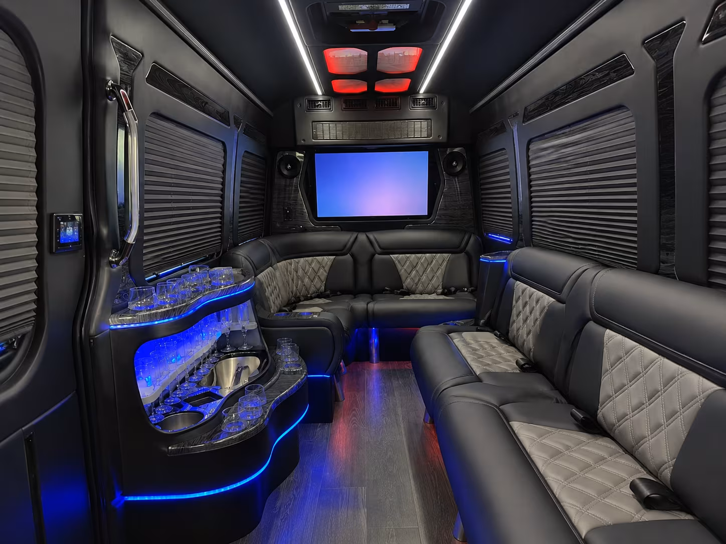 employee shuttles for distribution centers and logistics facilities along us 85