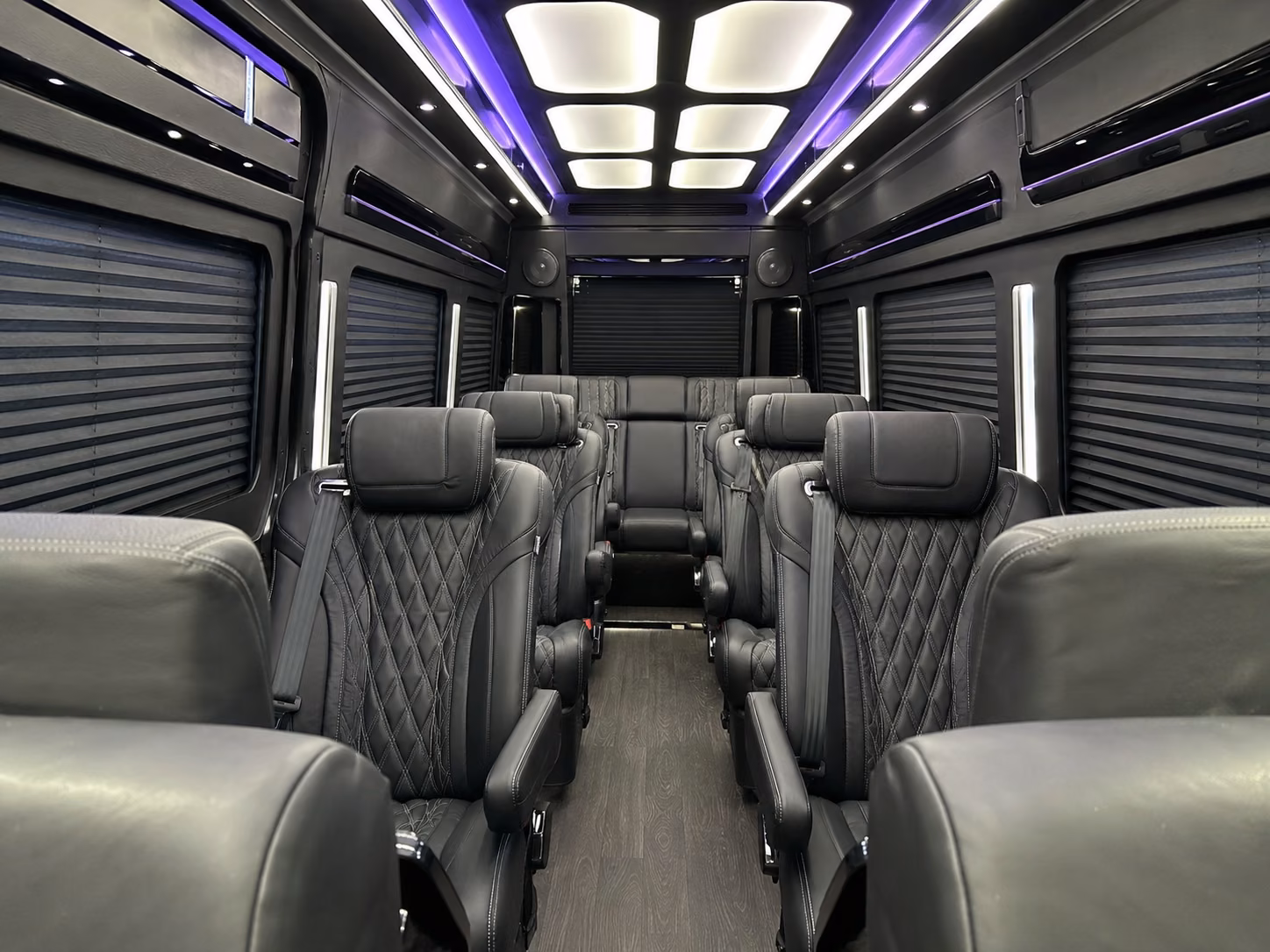 sprinter limos and minibuses are great options for smaller thornton prom groups